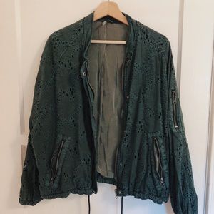 Free People Bomber Jacket